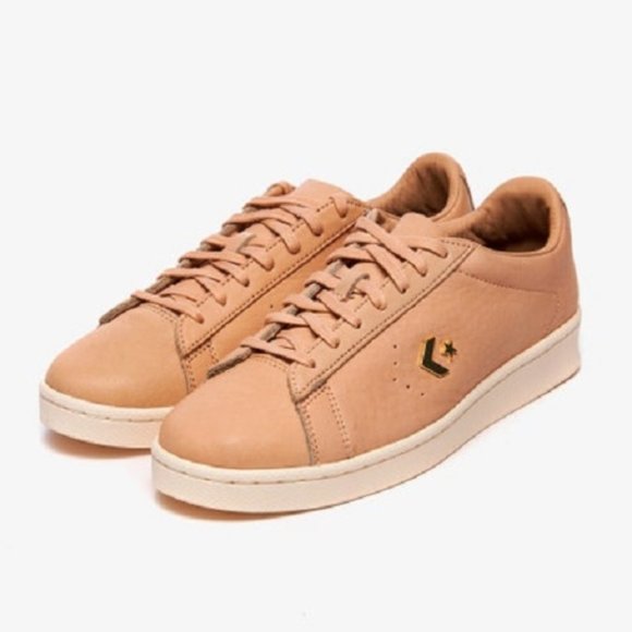 NIB $140 Converse X Horween  Pro Leather Ox Hazelnut 168852C US Mens 9/9.5/10 - Picture 2 of 12